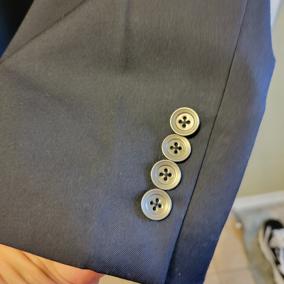 Signature Carrington Navy Blazer/Jacket 54R - Picture 6 of 15